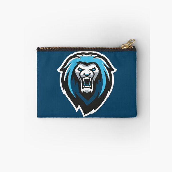 Item preview, Blue Roaring Lion – Fierce King Beast Mascot Design designed and sold by MerlinWear.