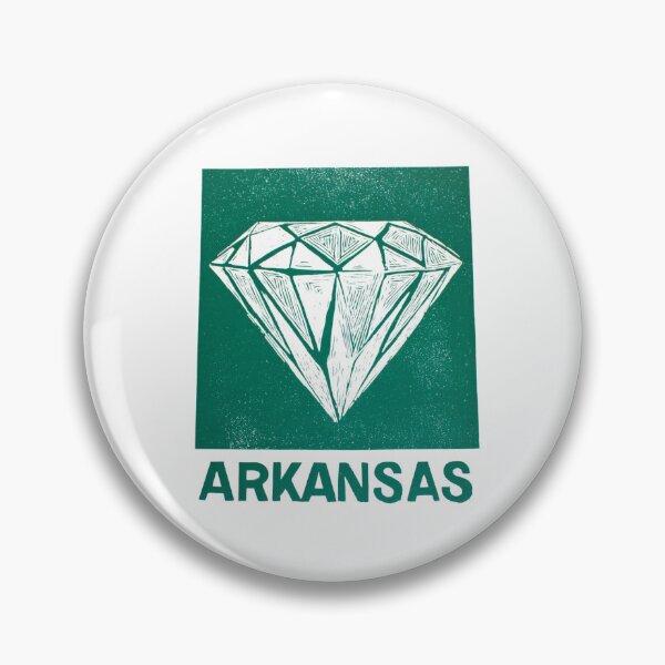 Item preview, Arkansas Diamond Gem Block Print designed and sold by tiigerdad.
