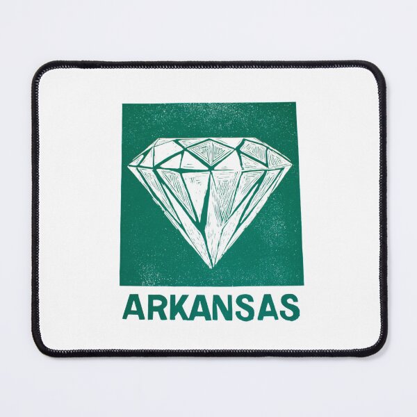 Item preview, Arkansas Diamond Gem Block Print designed and sold by tiigerdad.