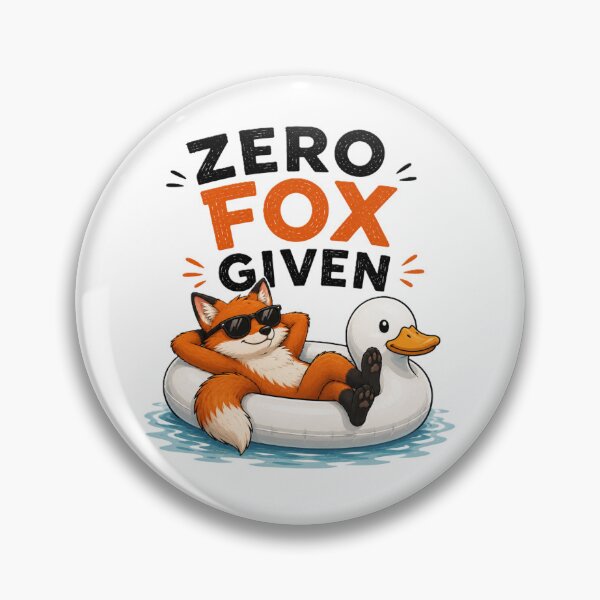 Item preview, Zero Fox Given | Chill Fox Pool Float Cartoon designed and sold by BabiesNanimals.