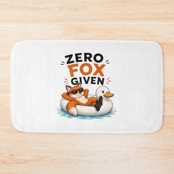 Item preview, Zero Fox Given | Chill Fox Pool Float Cartoon designed and sold by BabiesNanimals.