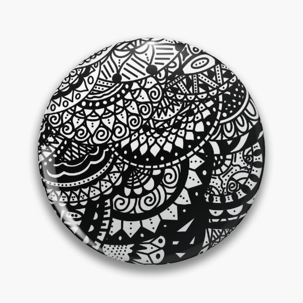 Item preview, Zentangle Cluster designed and sold by Lavender Frog Studios.