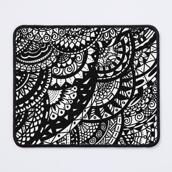 Item preview, Zentangle Cluster designed and sold by Lavender Frog Studios.