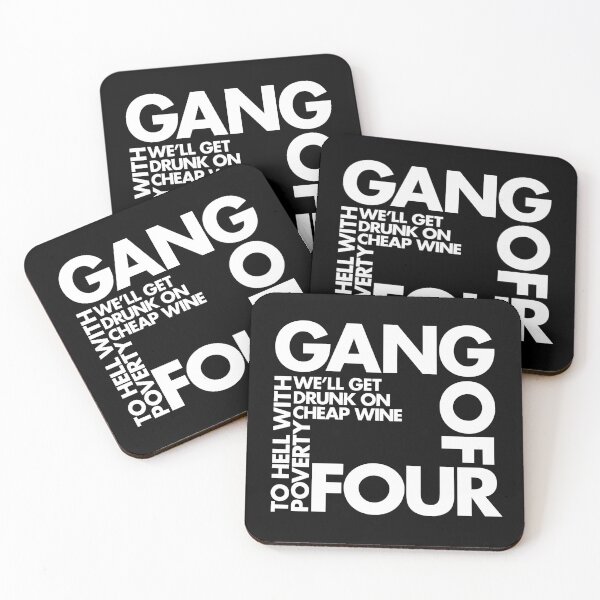 Item preview, Gang of Four designed and sold by The Common Tee.
