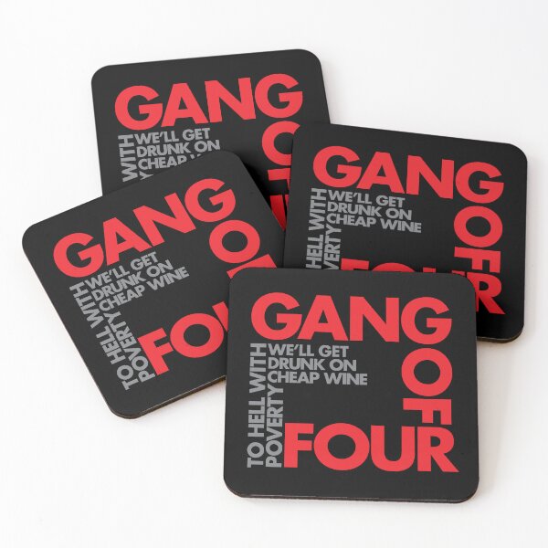 Item preview, Gang of Four designed and sold by The Common Tee.