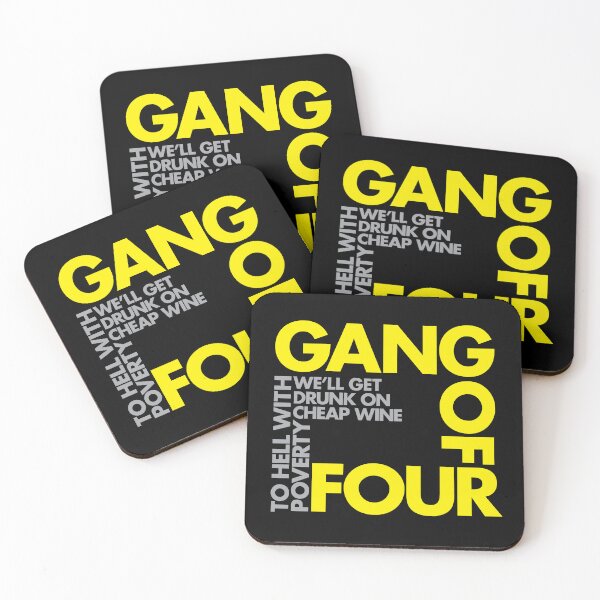 Item preview, Gang of Four designed and sold by The Common Tee.