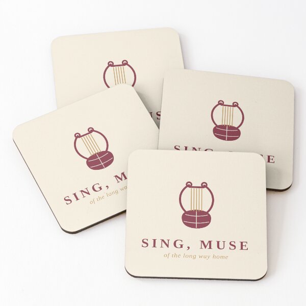 Item preview, Sing Muse — The Odyssey Lyre Greek Mythology designed and sold by Drunken Authority.