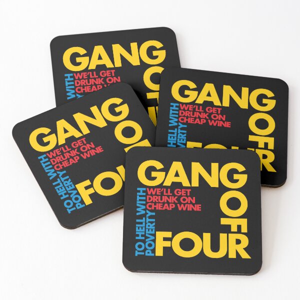 Item preview, Gang of Four designed and sold by The Common Tee.