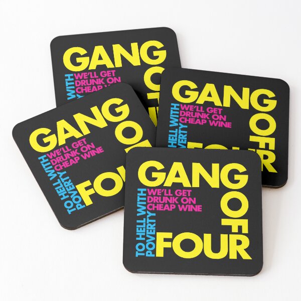 Item preview, Gang of Four designed and sold by The Common Tee.