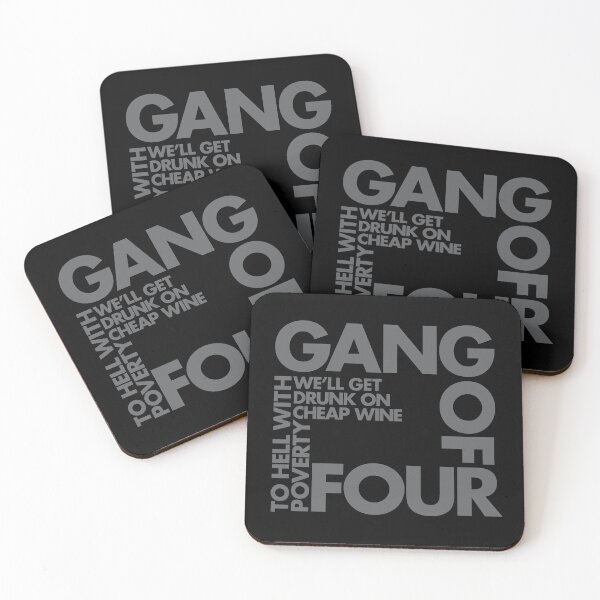 Item preview, Gang of Four designed and sold by The Common Tee.