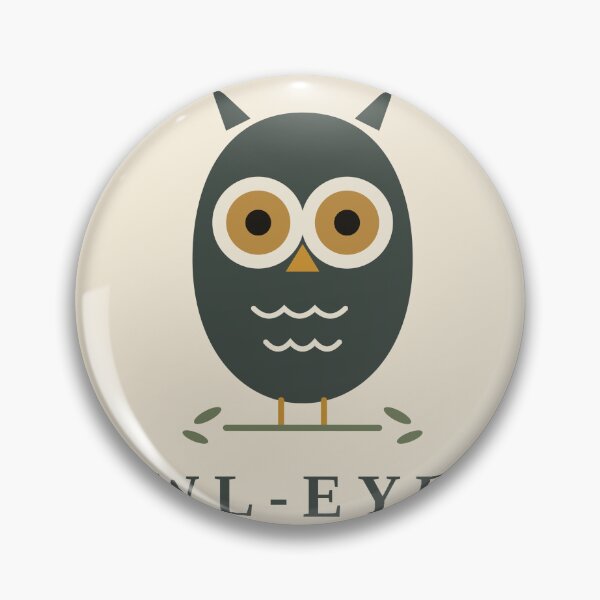 Item preview, Owl-Eyed — Athena's Owl Greek Mythology (The Odyssey) designed and sold by Drunken Authority.