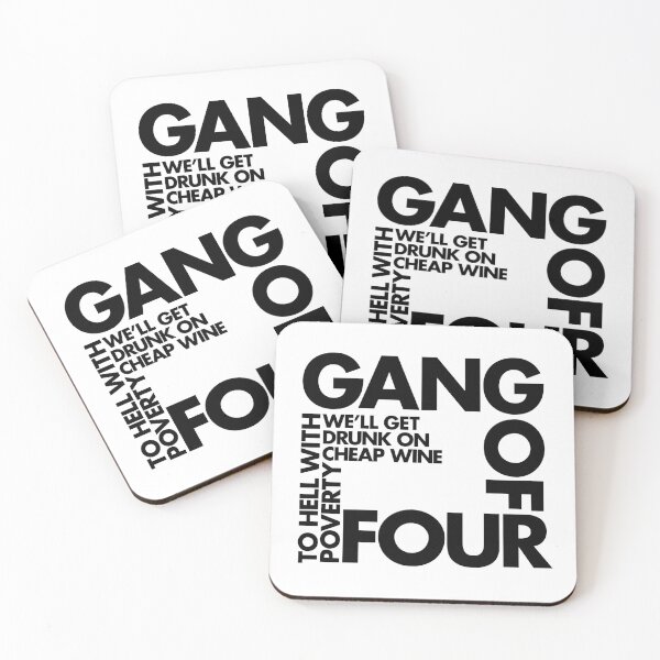 Item preview, Gang of Four designed and sold by The Common Tee.