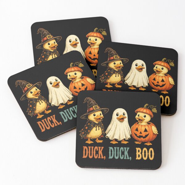 Item preview, Duck Duck Boo Halloween Costume Trio designed and sold by Victor Shadehorn.