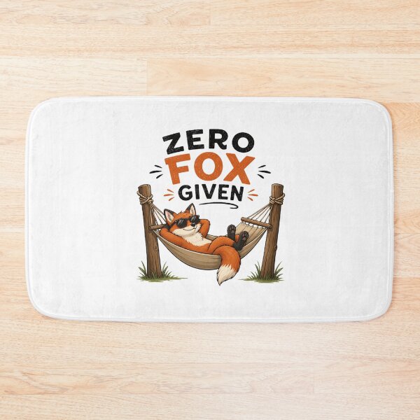Item preview, Zero Fox Given | Funny Fox Relaxing in a Hammock designed and sold by BabiesNanimals.