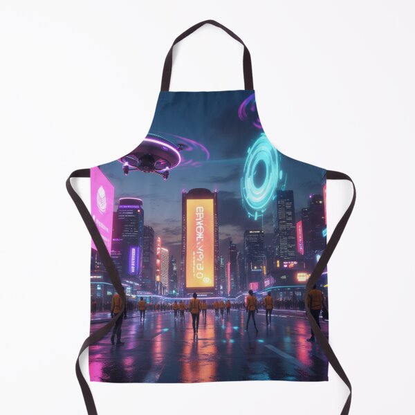 Item preview, Futuristic night city designed and sold by JALNERVION SHOP.