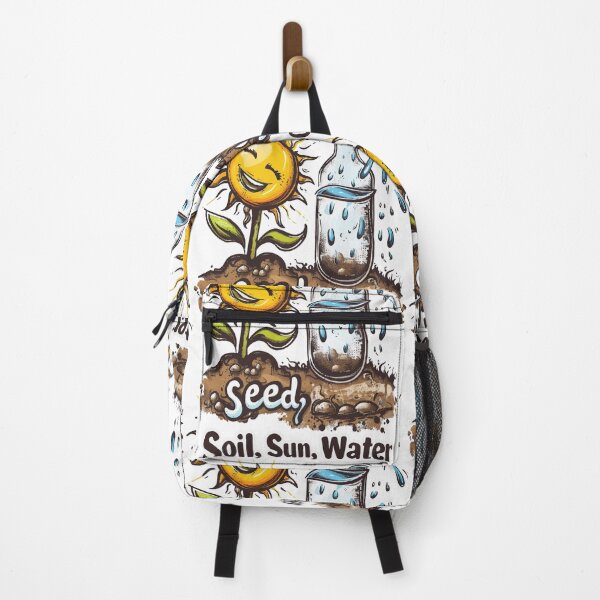 Item preview, Soil Seed Water Sun Sunflower Picture Text Design designed and sold by RichardRags.