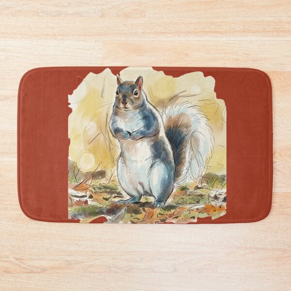 Item preview, Squirrel in Autumn Leaves  designed and sold by Juzzy72.