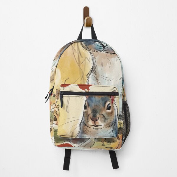 Item preview, Squirrel in Autumn Leaves designed and sold by Juzzy72.