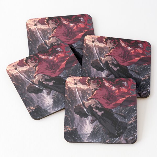 Item preview, Yoriichi Tsugikuni Demon Slayer Storm Canyon Leap designed and sold by mildaclairmo.