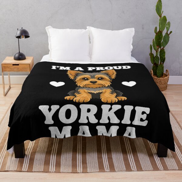 Item preview, Proud Yorkie Mama With Endless Love and Loyalty designed and sold by FreshVibe Prints.