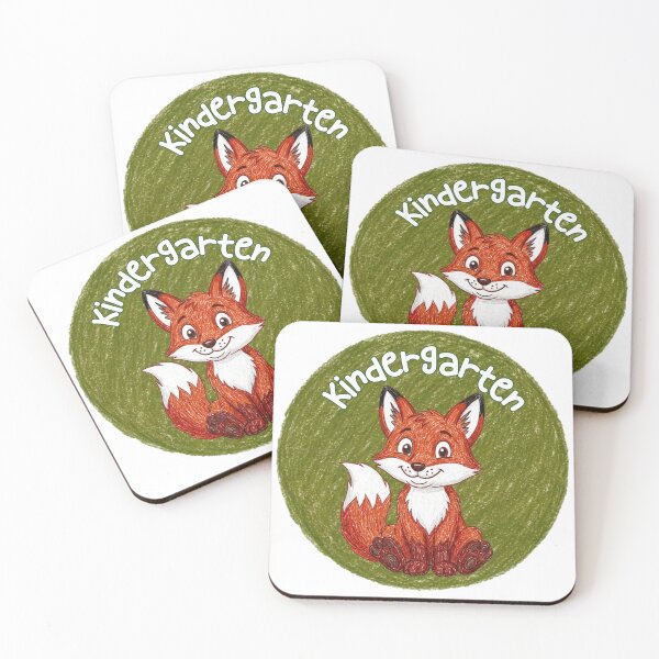 Item preview, Kindergarten Fox Cute Woodland Animal Back to School Teacher Student Gift designed and sold by MaxMeadowsTees.