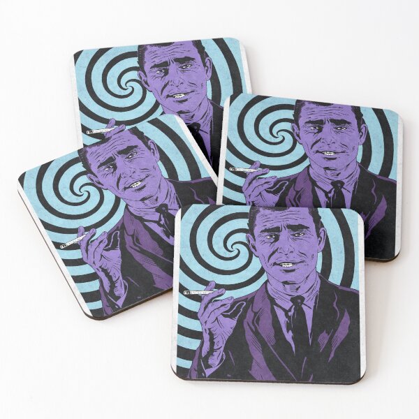 Item preview, ROD SERLING - The Twilight Zone (Pop Art) designed and sold by FamousWeirdosRB.
