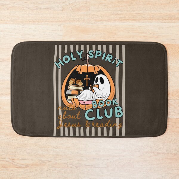 Item preview, Holy Spirit Book Club Nuts About Jesus and Books Love Fall Cute Ghost Reading Bookish designed and sold by Forevermore.