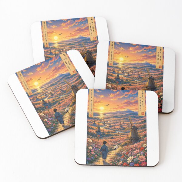 Item preview, The Valley of the Wind Cranes | Arte Japonés Ukiyo-e designed and sold by Substance_life.