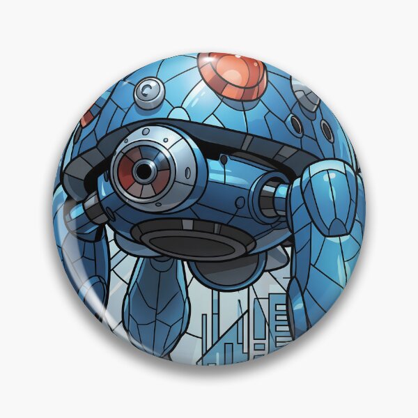 Item preview, Tachikoma Ghost In The Shell Blue City Mecha Window designed and sold by mildaclairmo.