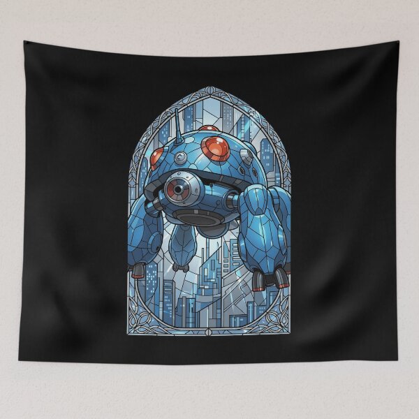 Item preview, Tachikoma Ghost In The Shell Blue City Mecha Window designed and sold by mildaclairmo.