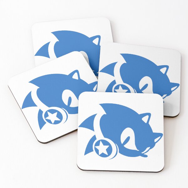 Item preview, Sonic Wearing Headphones Chill Gaming Art designed and sold by GeekMix.