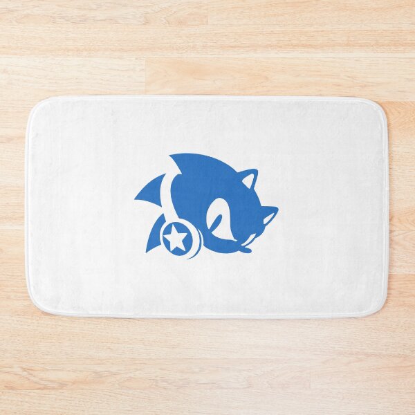 Item preview, Sonic Wearing Headphones Chill Gaming Art designed and sold by GeekMix.
