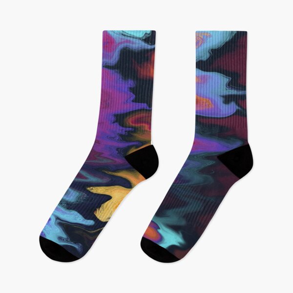 Item preview, Cosmic Aurora Flow | Vibrant Neon Galaxy Waves designed and sold by depictgore.