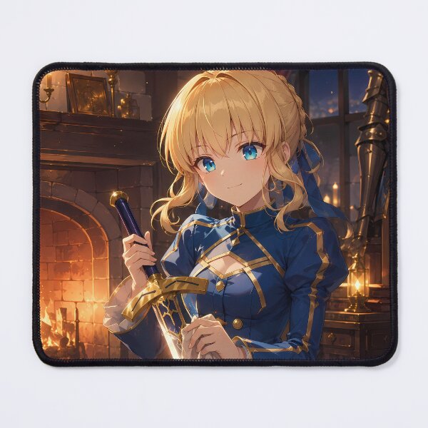 Item preview, Saber Fate Stay Night Fireside Sword Care designed and sold by mildaclairmo.