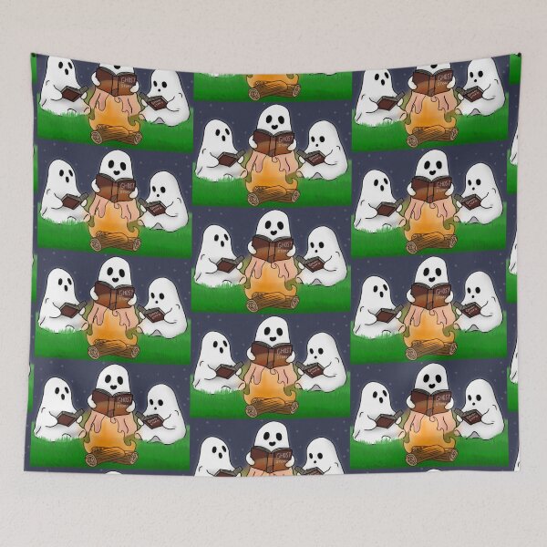 Item preview, Ghosts, reading ghost stories  designed and sold by Artistkhg.