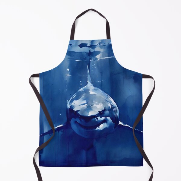 Item preview, Great White Shark on the Hunt - Shark Lover Art designed and sold by Topher Gallo.