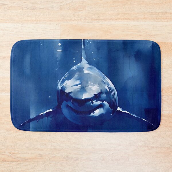 Item preview, Great White Shark on the Hunt - Shark Lover Art designed and sold by Topher Gallo.