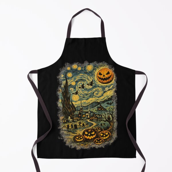 Item preview, Halloween Starry Night Van Gogh designed and sold by Nacho Average Designs.