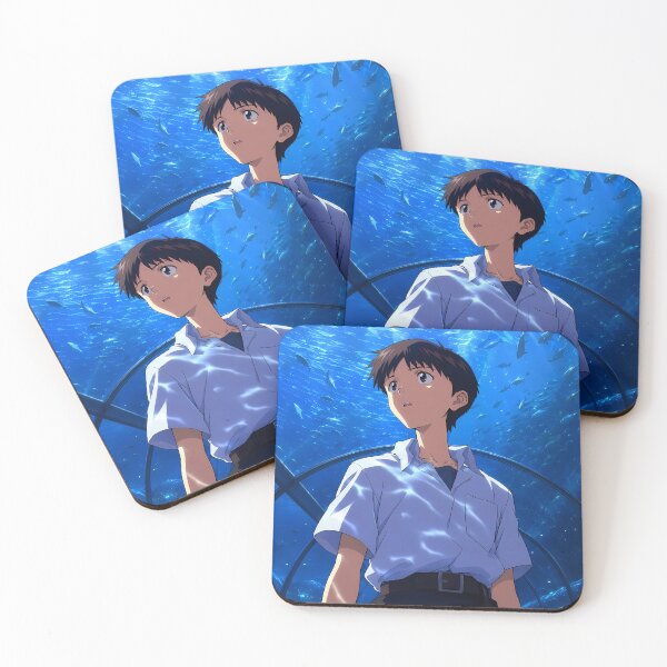 Item preview, Shinji Ikari Neon Genesis Evangelion Blue Aquarium Wonder designed and sold by mildaclairmo.