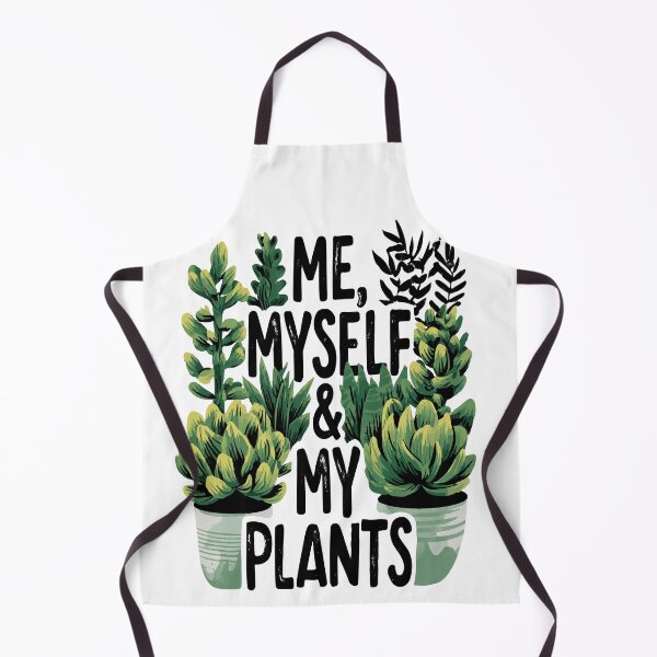 Item preview, Me, Myself, and My Plants Green Plant Picture Text Design designed and sold by RichardRags.