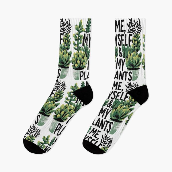 Item preview, Me, Myself, and My Plants Green Plant Picture Text Design designed and sold by RichardRags.