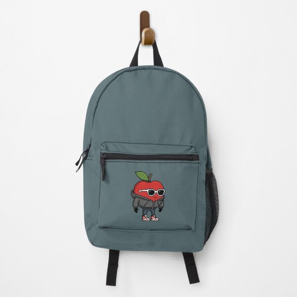 Item preview, Apple Pixel in a Hoodie (BK) designed and sold by White Rim Mates.