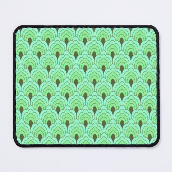 Item preview, Japanese Waves in Green designed and sold by ViaARTfactory.