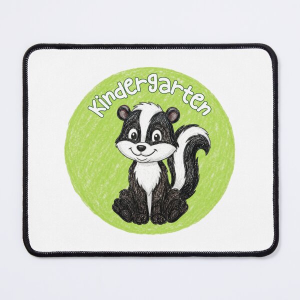 Item preview, Kindergarten Skunk Cute Woodland Animal Back to School Teacher Student Cartoon Gift designed and sold by MaxMeadowsTees.