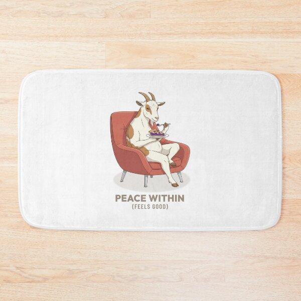 Item preview, Goat Enjoying Sweet Baked Pie Vintage Aesthetic designed and sold by COZY VINTAGE animal.