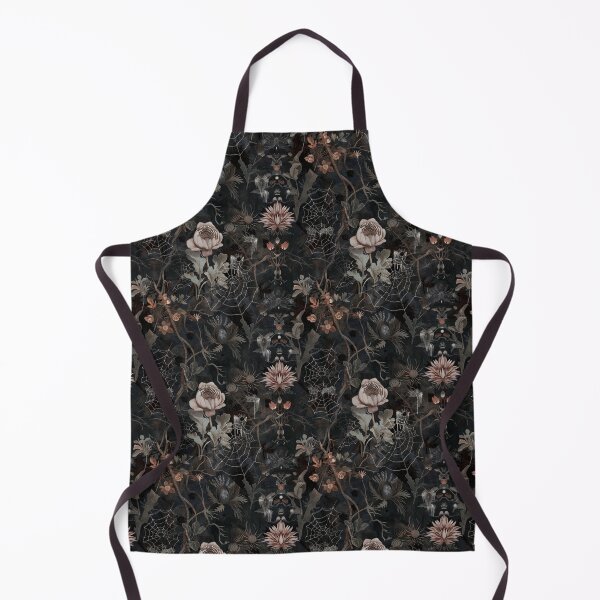 Item preview, Veiled Garden Gothic Floral Spiderweb Seamless Pattern designed and sold by jtDigital + StrangeFolk.