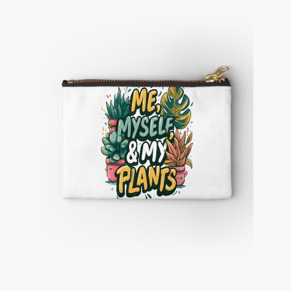 Item preview, Me, Myself, and My Plants Bubble Text Design designed and sold by RichardRags.