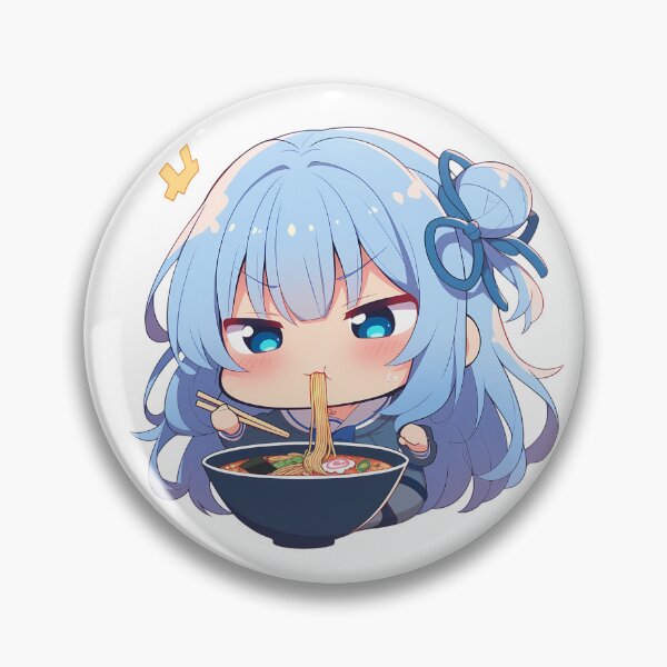 Item preview, Yachiyo Nanami Magia Record Kawaii Blue Hair Ramen Feast designed and sold by mildaclairmo.