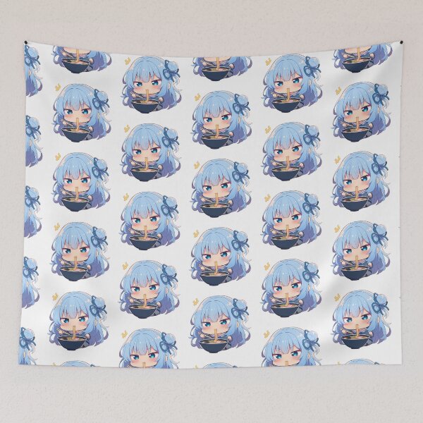 Item preview, Yachiyo Nanami Magia Record Kawaii Blue Hair Ramen Feast designed and sold by mildaclairmo.