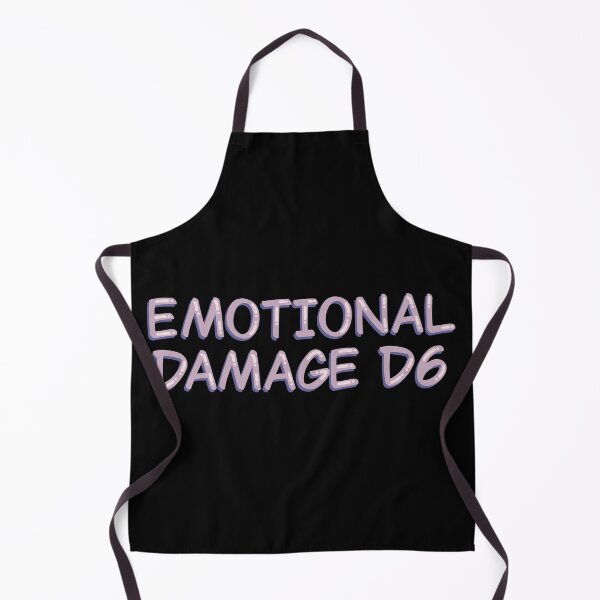 Item preview, Emotional Damage D6 Funny Tabletop RPG designed and sold by alexmaushaus.